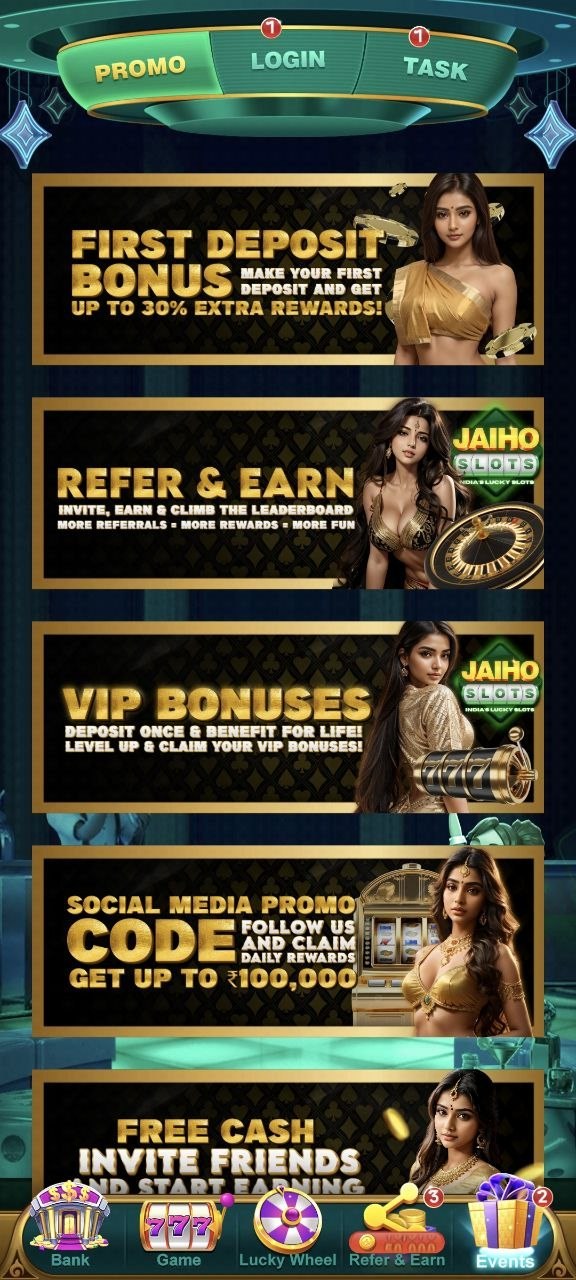 Casual Games inside Jaiho Slots